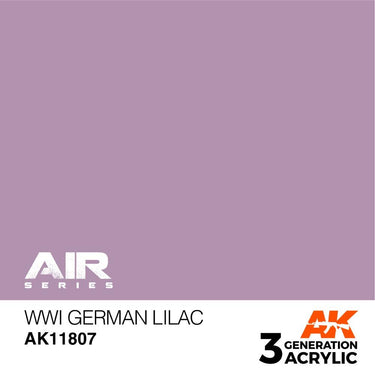 AK Interactive AK11807 Air Series WWI German Lilac Acrylic Paint 17ml 3rd Generation